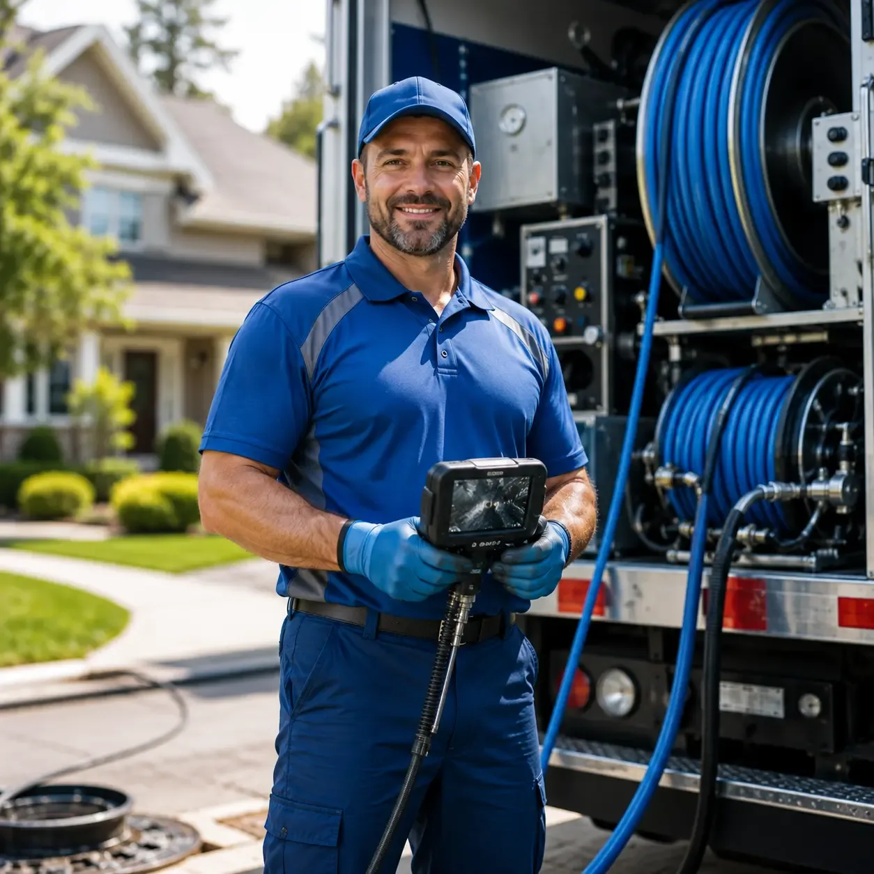 Local outdoor drain cleaning specialists in Thebes, IL
